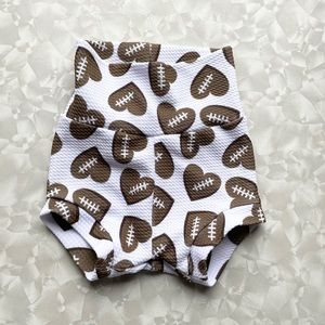 Baby football bummies